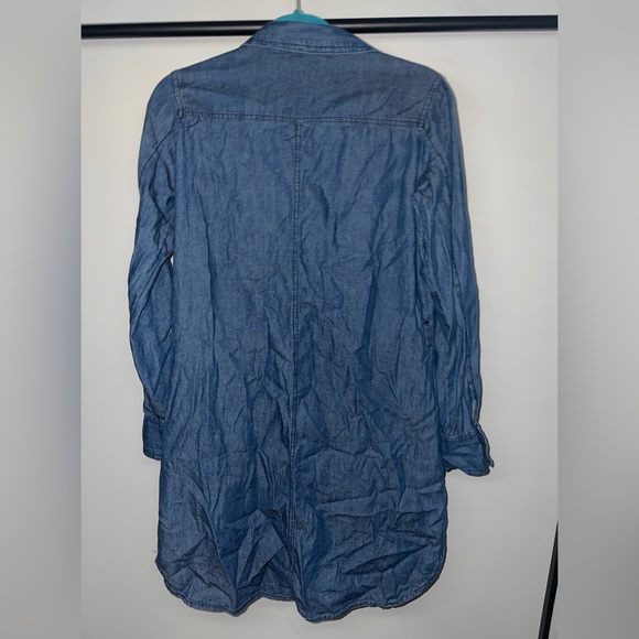 Charlotte Russe Brand Long Sleeve Denim Dress - Picture 2 of 3